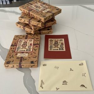 Vintage Christmas Cards Mr Bear’s Christmas Box